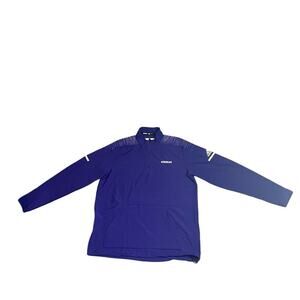 Adidas Vikings Pullover Long Sleeve shirt Purple / White Size Large